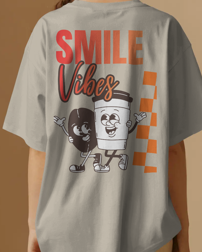 Smile Vibes - Oversize T-Shirt