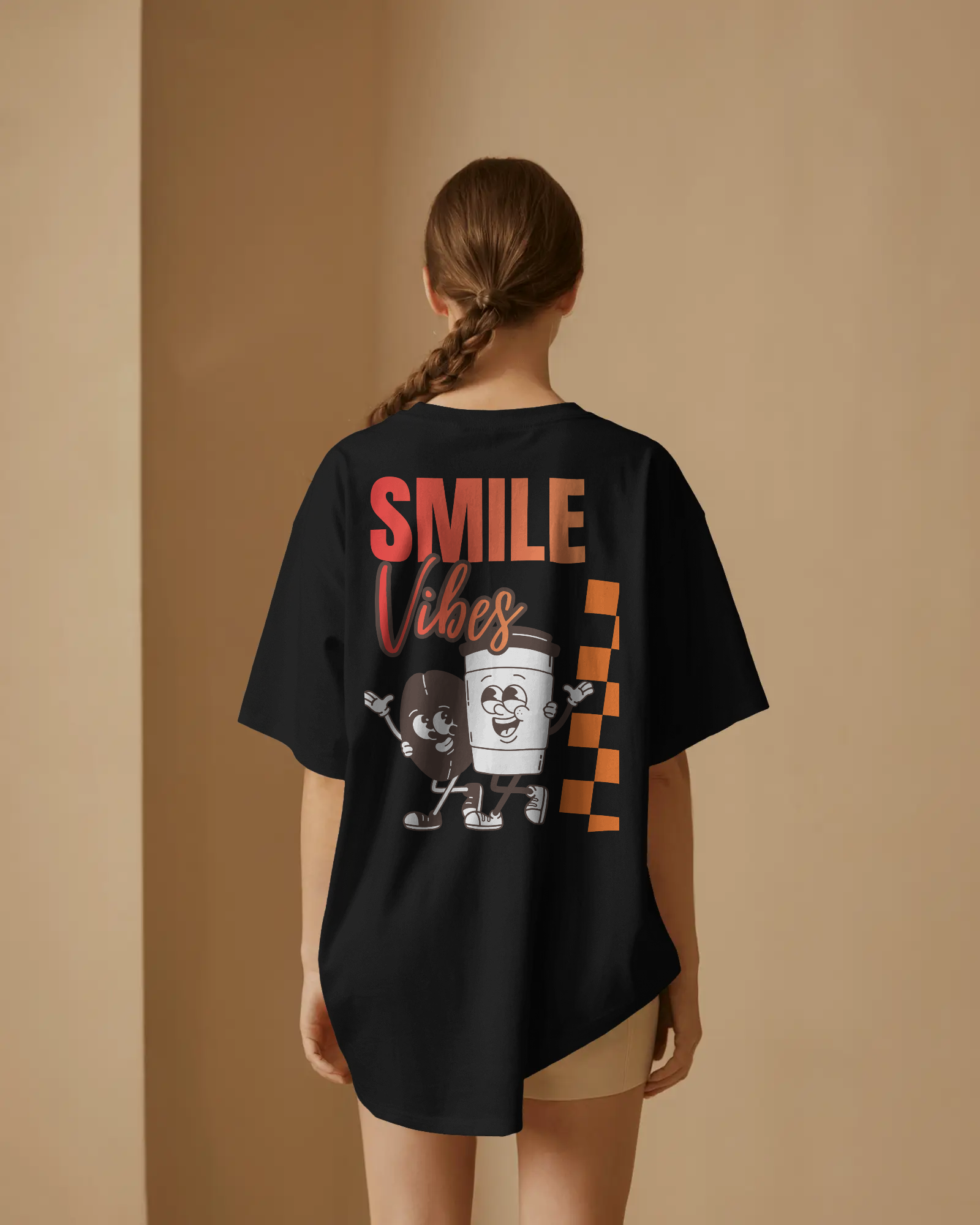 Smile Vibes - Oversize T-Shirt