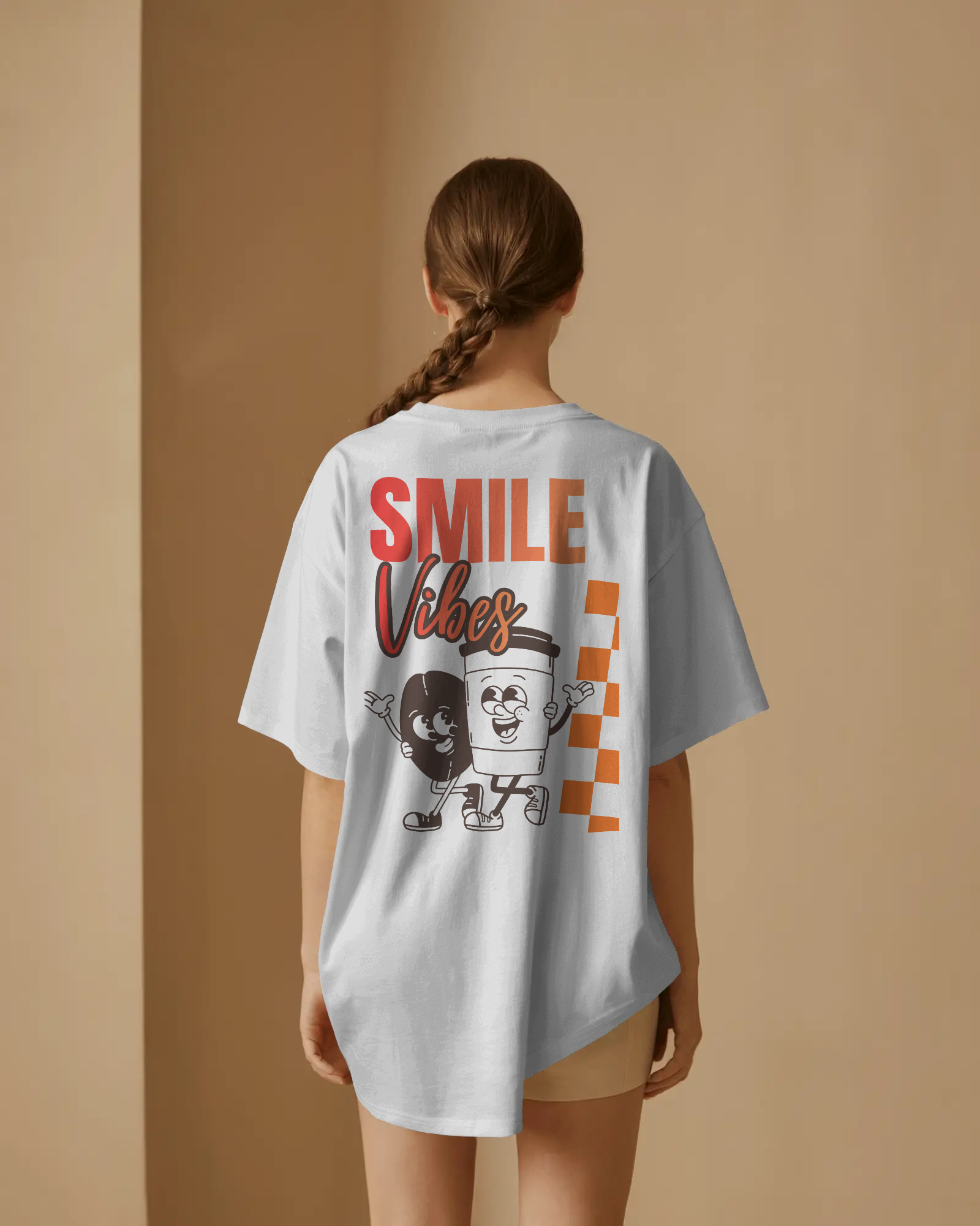 Smile Vibes - Oversize T-Shirt