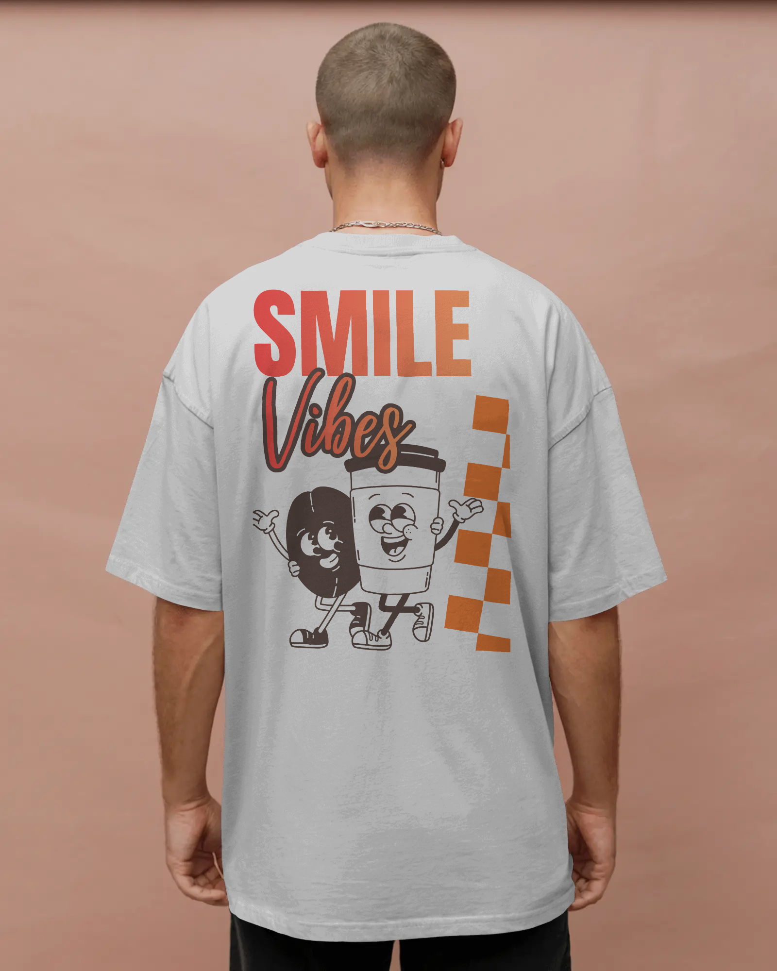 Smile Vibes- Oversize T-Shirt