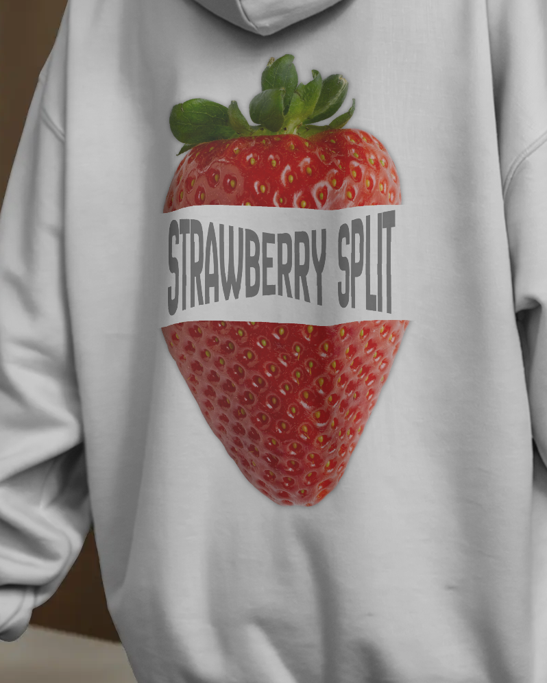 Strawberry Split – Oversize Hoodie