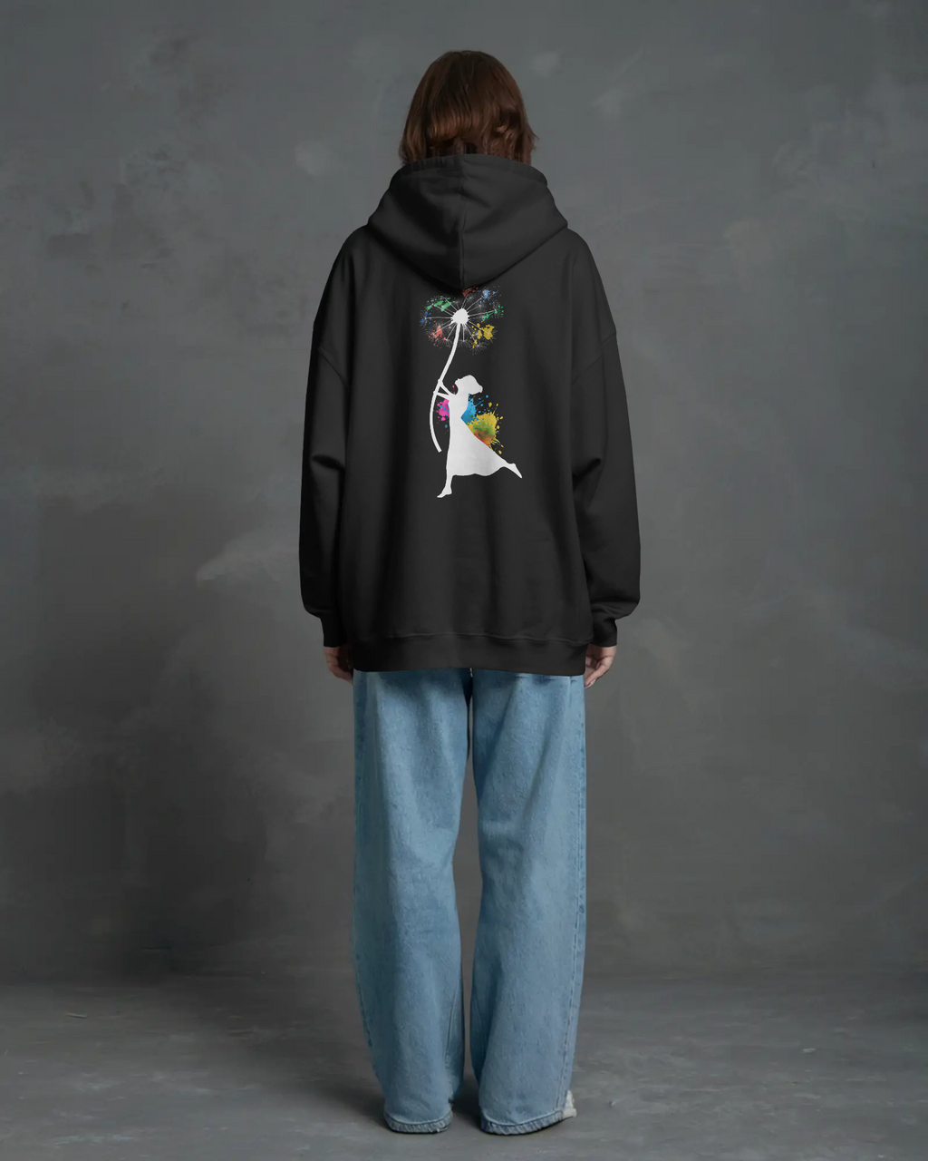 Wild Bloom – Oversize Hoodie