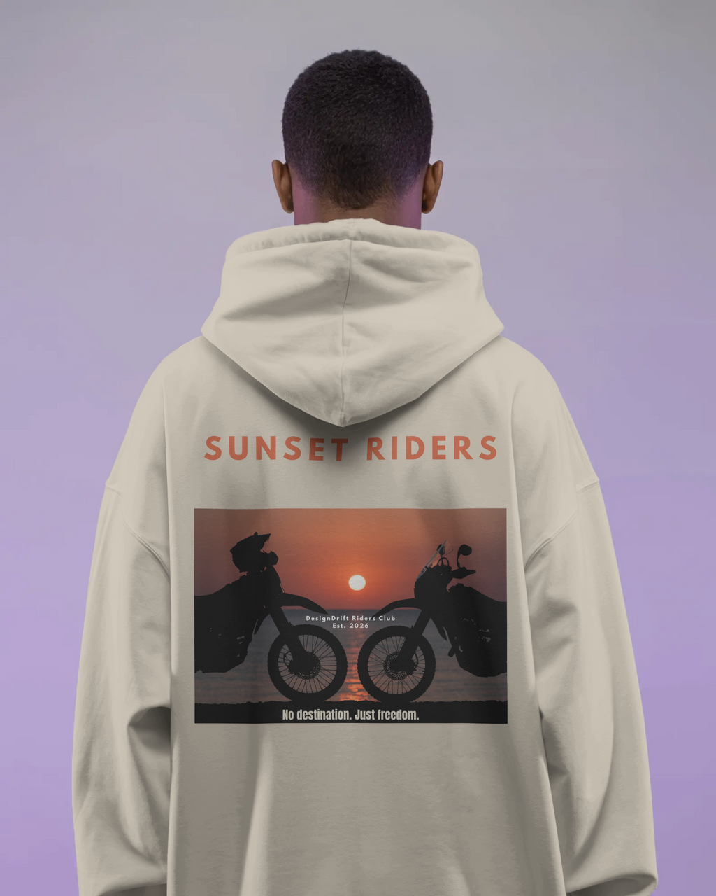 Sunset Riders - Oversize Hoodie