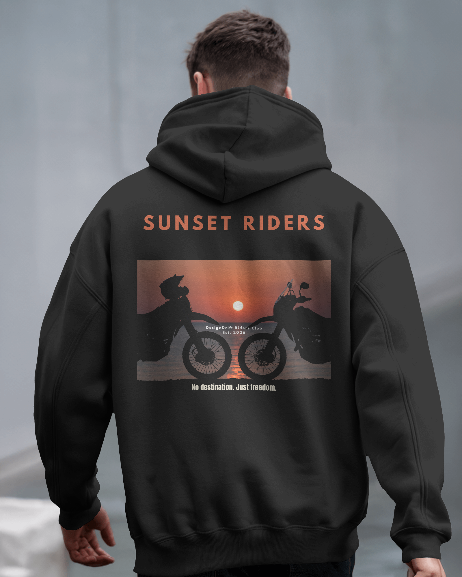 Sunset Riders - Oversize Hoodie