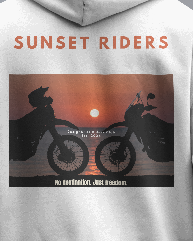 Sunset Riders - Oversize Hoodie