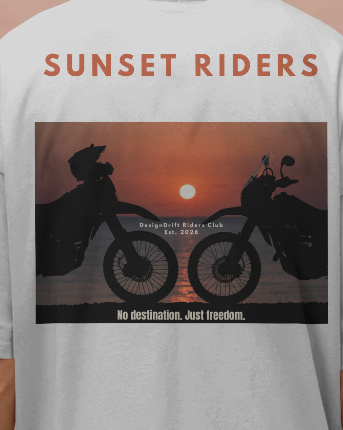 Sunset Riders - Oversize T-Shirt