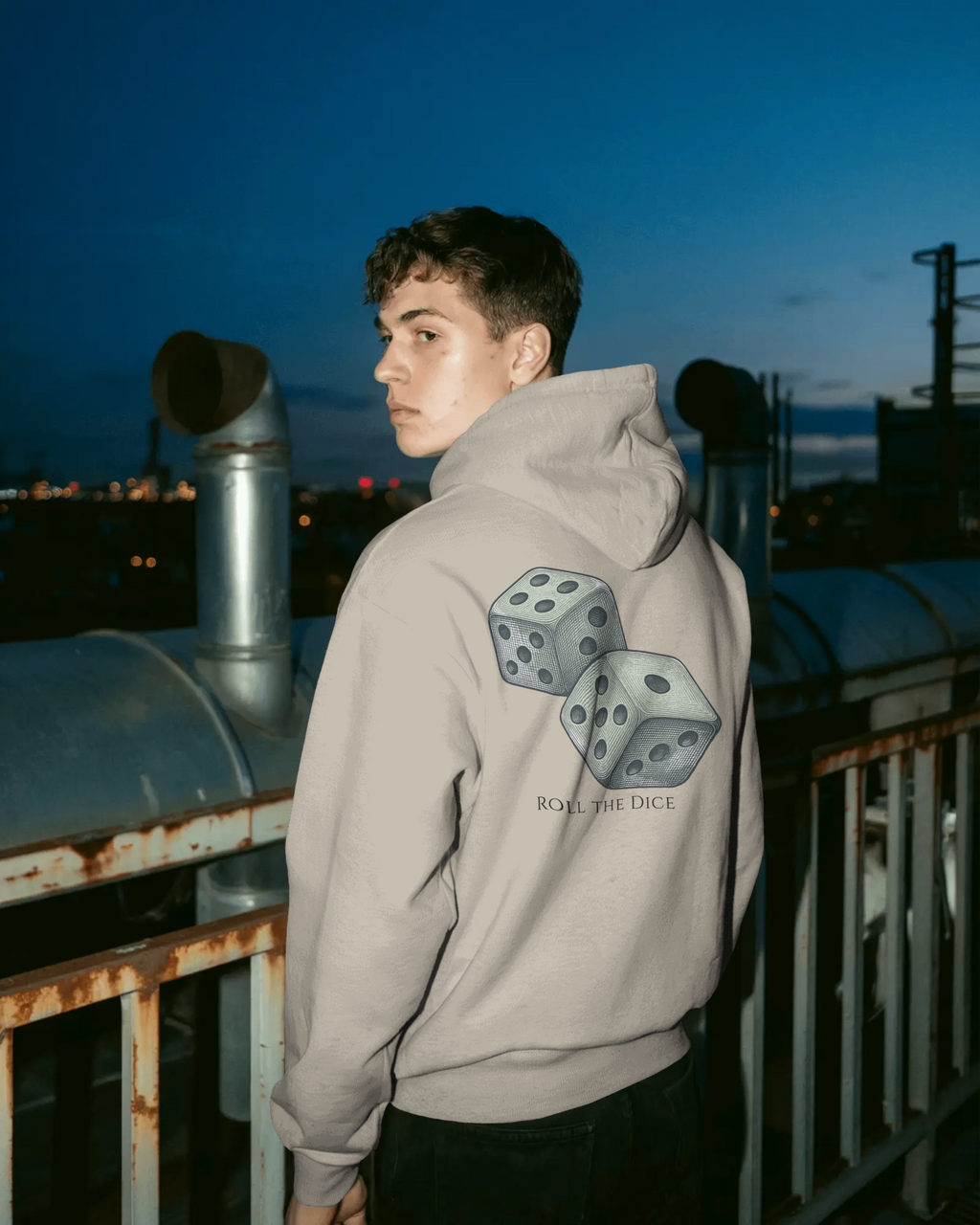 Roll the Dice – Herren Hoodie