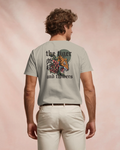 Tiger and Flowers - Herren T-Shirt
